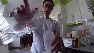 Using the Hydrasense Neti Rinse bottle [upl. by Kerman]