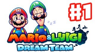 Mario amp Luigi Dream Team  Gameplay Walkthrough Part 1  Piillo Island Intro Nintendo 3DS [upl. by Jeni]