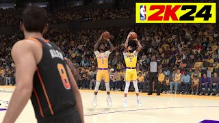 DAngelo Russell Jumpshot Fix NBA 2K24 [upl. by Lipfert303]