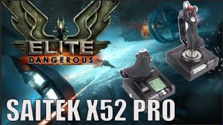 Elite Dangerous  Saitek X52 PRO PTBR [upl. by Corney]