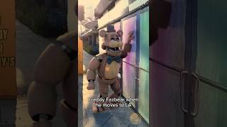 FREDDY FAZBEAR IRL LA FNAF Movie Live Action Animation [upl. by Langsdon]