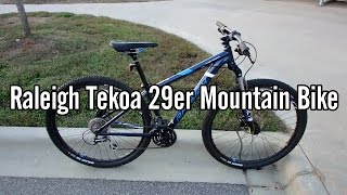 Raleigh Tekoa 29er Mountain Bike Review [upl. by Illom971]