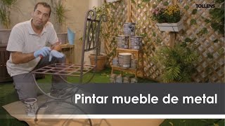 Como pintar muebles de metal [upl. by Subocaj609]