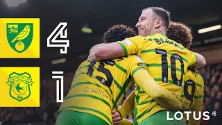 HIGHLIGHTS  Norwich City 41 Cardiff City [upl. by Herve]