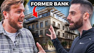 Meet The Man Making Millions Buying Old Banks  Property Development UK [upl. by Valida]