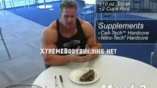 Jay Cutler Mass Building Meals [upl. by Oicneconi]