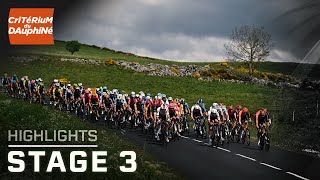 Critérium du Dauphiné 2024 Stage 3  EXTENDED HIGHLIGHTS  642024  Cycling on NBC Sports [upl. by Namurt454]