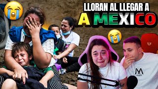 CENTROAMERICANOS ROMPEN en LLANTO al LLEGAR a MÉXICO por ESTO 🇲🇽😭 acabo llorando [upl. by Neerihs]