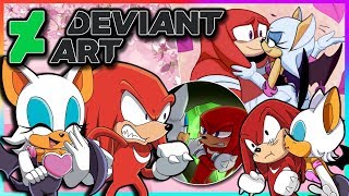 Sonic amp Amy VS DeviantArt  SONIC BOOM EDITION FT Tails [upl. by Acessej]