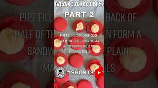 How to Make Perfect Macarons  Buttercream Filling Recipe shorts [upl. by Asylem]