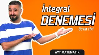 İntegral Denemesi  Rehber Matematik  TYT AYT Denemeleri [upl. by Annehs345]