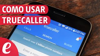 Como usar Truecaller para evitar llamadas molestas español [upl. by Atnoled]