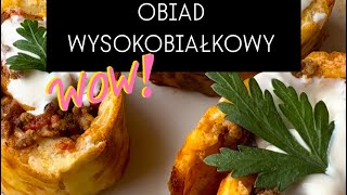 Obiad KETO WYSOKOBIAŁKOWY • rolada [upl. by Eicrad61]