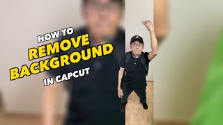 How to Remove Background in Capcut and Add New Background  Edit Tutorial [upl. by Siesser]