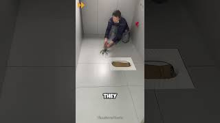 Bathroom Tile Test with Marbles in Japan [upl. by Martine421]