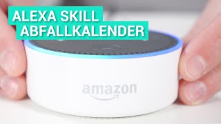 Amazon Alexa Skill  Abfallkalender [upl. by Adrial]