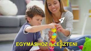 Lalaboom montessori bébi fejlesztő játékok  okosjatekhu [upl. by Leeth]