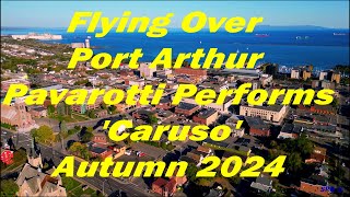 Aerial View of Downtown Port Arthur  Autumn 2024 [upl. by Mcnalley]