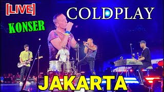 LIVE FULL Konser COLDPLAY JAKARTA  Music of the Spheres World Tour [upl. by Cila]