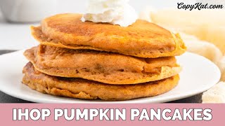 IHOP Pumpkin Pancakes [upl. by Miharbi]