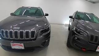 2019 Jeep Cherokee Trailhawk vs Latitude Plus [upl. by Silva657]