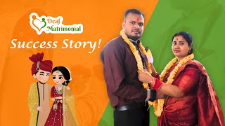 🎉✨ Success Story at Deaf Matrimonial Meet Vinod amp Pinky ✨🎉 [upl. by Cassiani344]