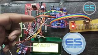 Leds Control 20x4 LCD Embedded Multiple Controllers Arduino controller [upl. by Flann]