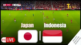 🔴 Indonesia vs Japan Live Football  Piala Asia 2023 football  japan vs indoniesa live [upl. by Ariel]