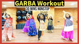 DWD108 30mins GARBA Dance Workout  Easy Steps  Exercise to Lose weight 35kgs [upl. by Ahcatan754]