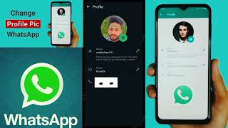 How to change Whatsapp profile pic Whatsapp profile pic Kaisa Change kraywhatsappwhatsappstatus [upl. by Yuma]