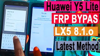 Huawei Y5 Lite DRALX5 FRP Bypass  Google Account Bypass Huawei DRALX5  Y5 Lite FRP Unlock 2024 [upl. by Cyril]