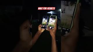 I phone se2 vs iphone xs night photo test😮 se2 iphone iphonexs shorts [upl. by Busby]