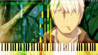 Mushishi Zoku Shou OP  Shiver  Piano Tutorial 蟲師 続章 【ピアノ】 [upl. by Marcille622]