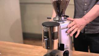 Mazzer Super Jolly Espresso Flat Burr Grinder with Doser Overview [upl. by Phare]