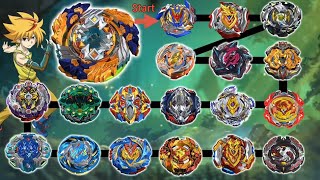 【Geist Fafnir VS ALL ChoZ】 Beyblade Burst Sparking 베이블레이드 버스트 슈퍼킹 가이스트 파브닐 VS 올 초제트 ベイブレードバースト [upl. by Radke172]