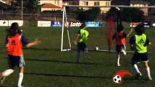 Fast Break Attack Soccer Drill [upl. by Alisa]