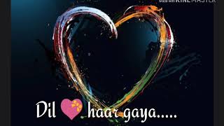 Duniya ye jeet gayi dil haar gaya  sad song status  whatsapp status [upl. by Enaywd541]