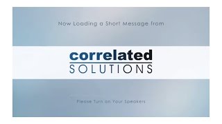 Correlated Solutions Inc [upl. by Eiramanit]