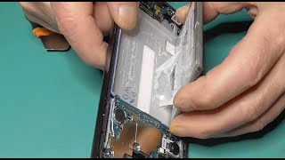 Samsung Galaxy A52 5G öffnen Akkutausch DIY nachhaltig reparieren [upl. by Ycnaffit22]