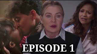 GREYS ANATOMY Season 21 Episode 1 Recap  Ending Explained [upl. by Nymzaj]