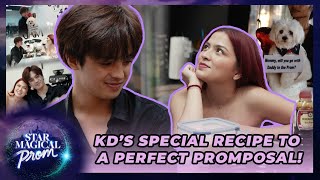 KD’s special recipe to a perfect promposal  Star Magical Prom 2024 Promposal [upl. by Gardy91]