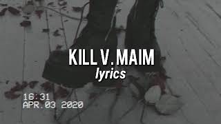 Grimes  Kill V Maim  lyrics [upl. by Hastie]