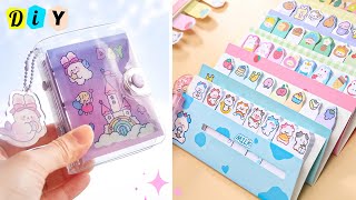 🌷How to make stationery supplies at home  handmade stationery easy crafts DIY cute stationery [upl. by Airolg]