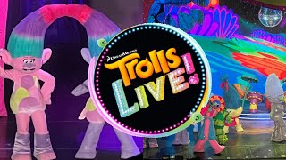 TROLLS LIVE  SHOW  ON STAGE CHARLOTTE NC 2022 [upl. by Lezirg859]