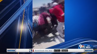 Canyon Hills Middle School fight caught on camera [upl. by Uos567]