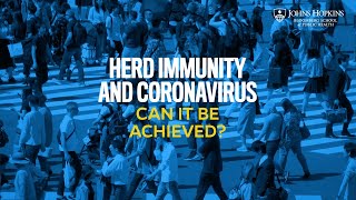 Herd Immunity and Coronavirus Can It Be Achieved [upl. by Naihtniroc]