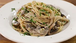 Creamy Mushroom Pasta Recipe [upl. by Arny]