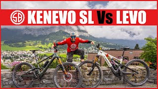 Specialized Kenevo SL Vs Levo  SUPER LIGHT Vs FULL FAT EBIKES [upl. by Rosette770]