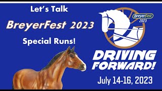 BreyerFest 2023 Special Runs Part 1 and Unboxing a few Horses [upl. by Nodearb]