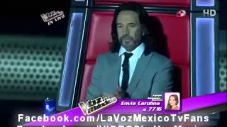 Carolina Ross rolling in the deep Duelo de coaches 8 Diciembre 2013 La Voz Mexico 3 [upl. by Ylellan]